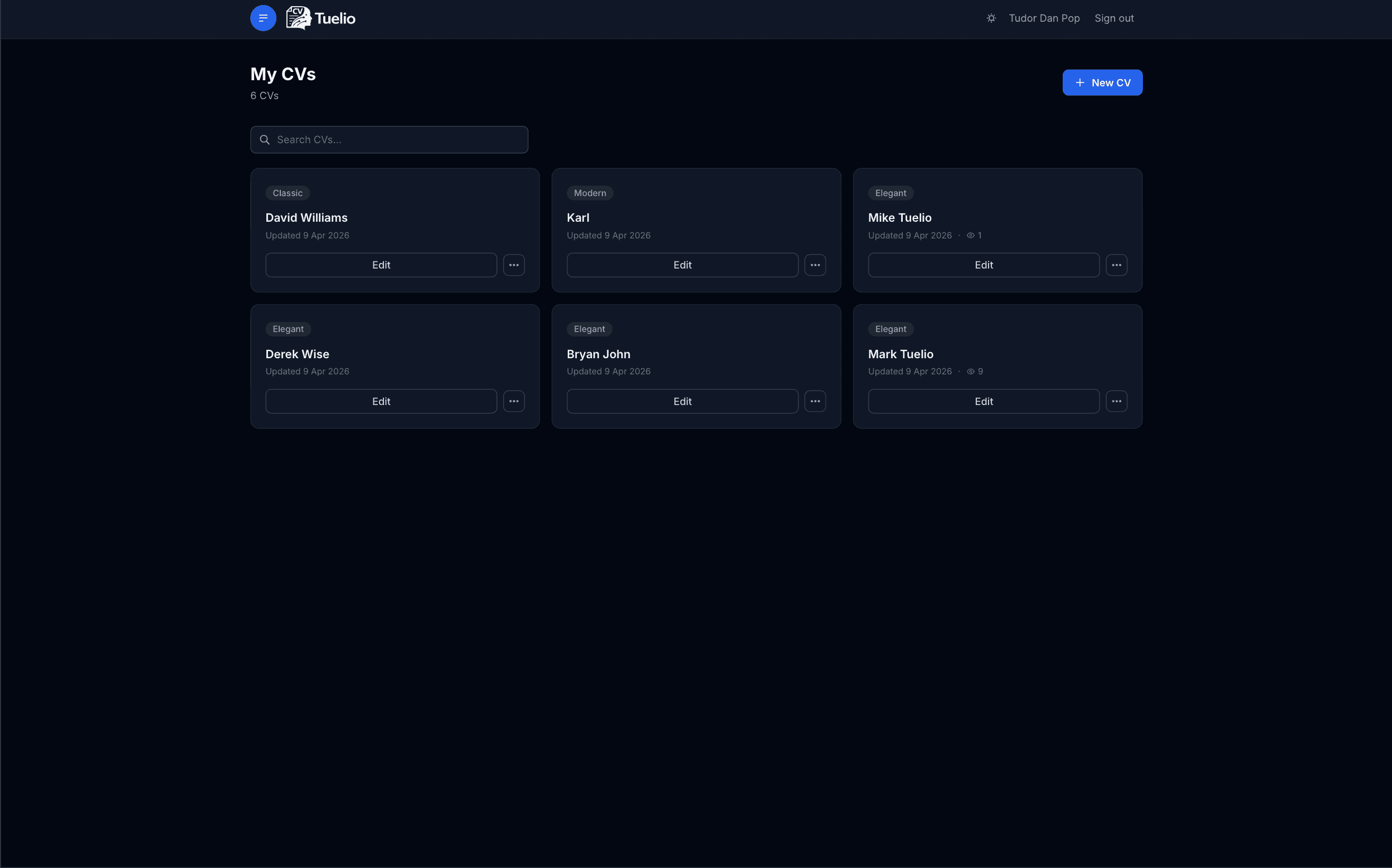 Tuelio - Your workspace